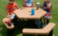 4 Benefits Children’s Picnic Tables Can Bring Your Daycare’s Eating Area