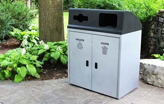 Commercial Outdoor Recycling Bins | Outside Recycling Bins