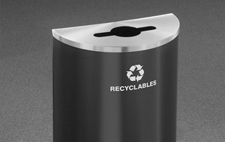Recycling Bins for Washrooms & Restrooms Single Stream Recycling Bins & Containers