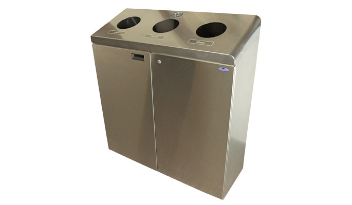 316 Stainless Steel Recycling Station