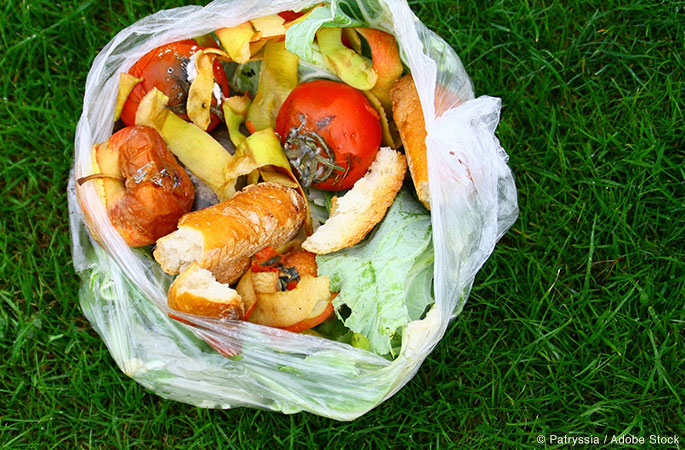 Keeping Plastic Out Of Food Waste