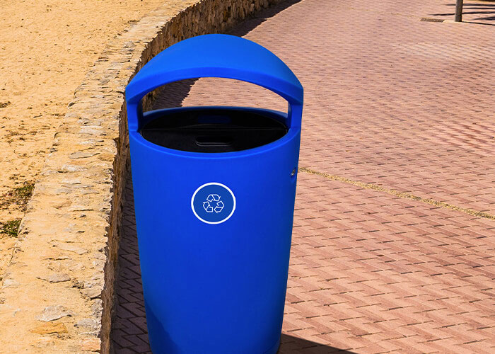 Euro Recycling Receptacle