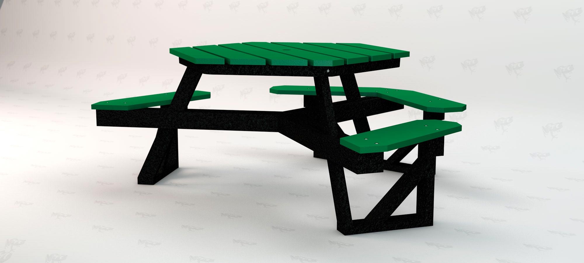 Hex ADA Picnic Table